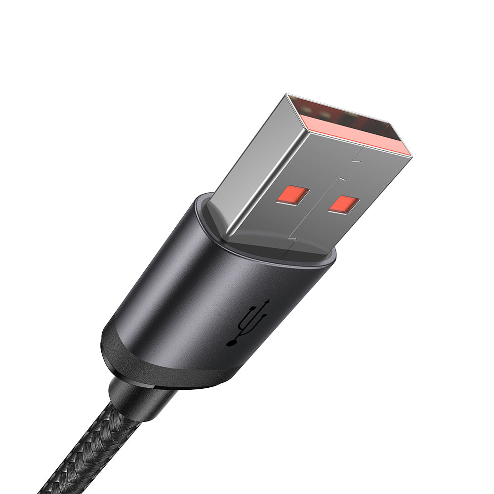 Cablu Date si Incarcare USB-A - microUSB McDodo CA-3990, 18W, 1m, Negru