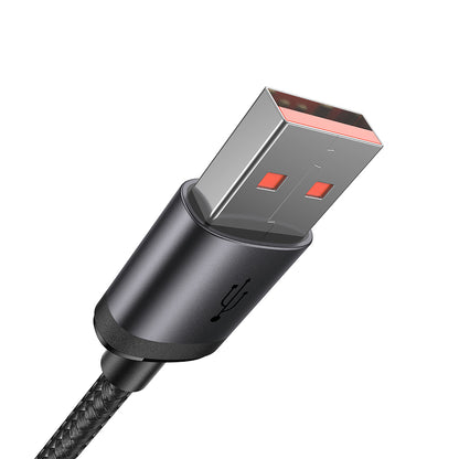 Cablu Date si Incarcare USB-A - microUSB McDodo CA-3990, 18W, 1m, Negru