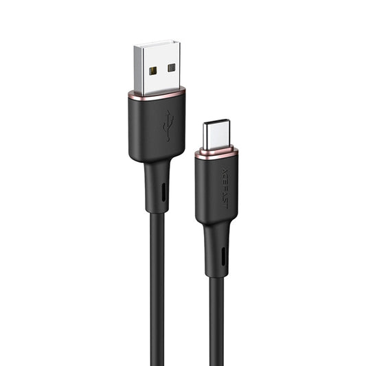 Cablu Date si Incarcare USB-A - USB-C Acefast C2-04, 18W, 1.2m, Negru