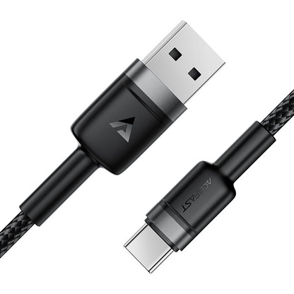 Cablu Date si Incarcare USB-A - USB-C Acefast C22-04, 18W, 1.2m, Negru