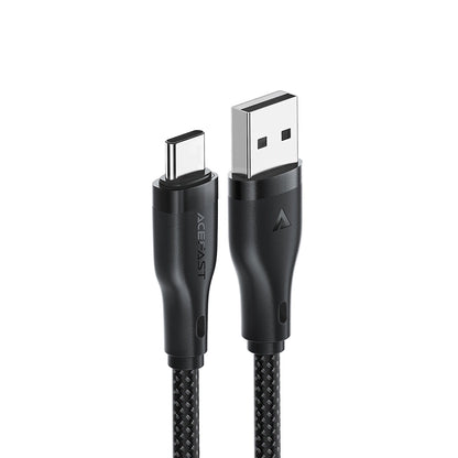 Cablu Date si Incarcare USB-A - USB-C Acefast C8-04, 18W, 1.2m, Negru