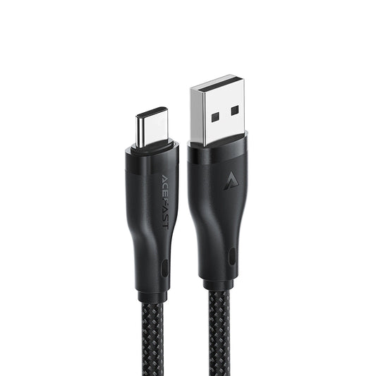 Cablu Date si Incarcare USB-A - USB-C Acefast C8-04, 18W, 1.2m, Negru