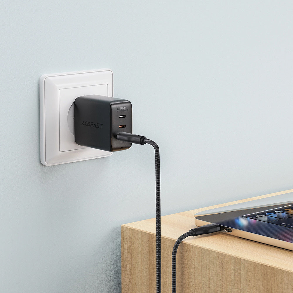 Cablu Date si Incarcare USB-A - USB-C Acefast C8-04, 18W, 1.2m, Negru