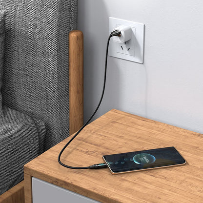 Cablu Date si Incarcare USB-A - USB-C McDodo CA-1080 Display, 66W, 1.2m, Negru