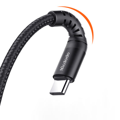 Cablu Date si Incarcare USB-A - USB-C McDodo CA-2271, 18W, 1m, Negru