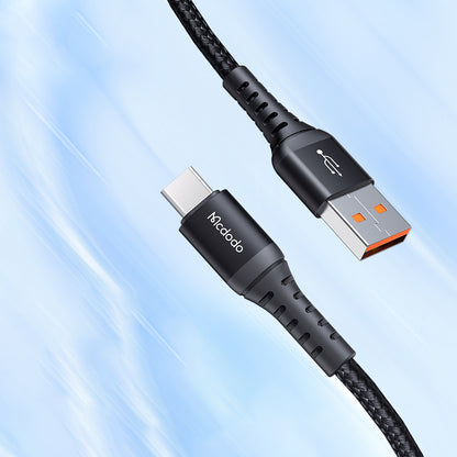 Cablu Date si Incarcare USB-A - USB-C McDodo CA-2271, 18W, 1m, Negru