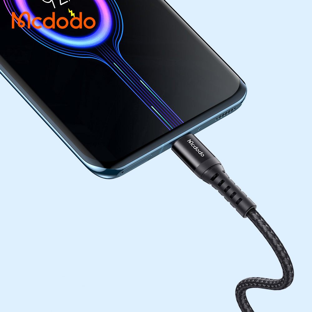Cablu Date si Incarcare USB-A - USB-C McDodo CA-2271, 18W, 1m, Negru