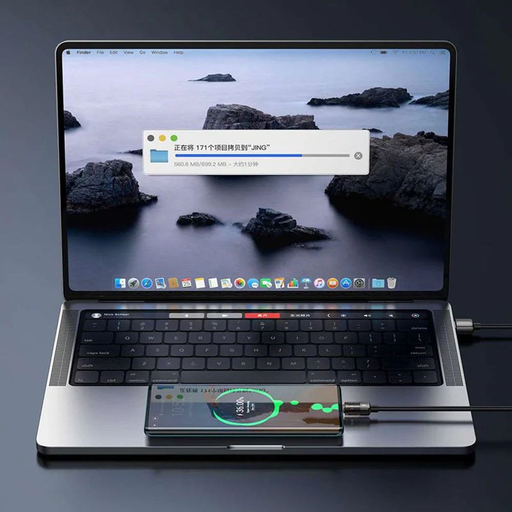 Cablu Date si Incarcare USB-A - USB-C McDodo CA-3150 Auto Power Off, 100W, 1.2m, Negru