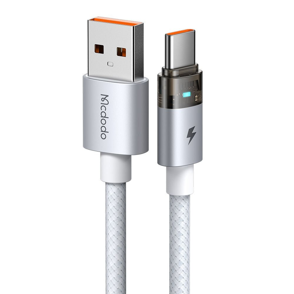 Cablu Date si Incarcare USB-A - USB-C McDodo CA-6892, 66W, 1.2m, Alb