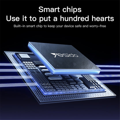 Cablu Date si Incarcare USB-A - USB-C Yesido CA129C, 18W, 1.2m, Negru