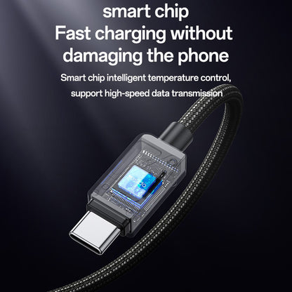 Cablu Date si Incarcare USB-A - USB-C Yesido CA135C, 18W, 1.2m, Negru