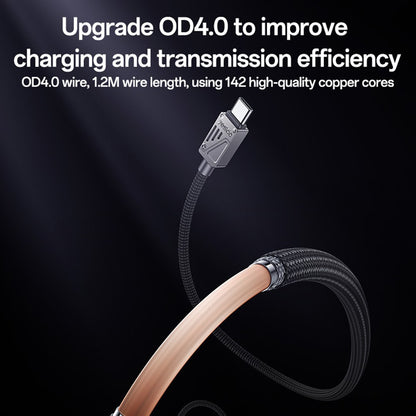 Cablu Date si Incarcare USB-A - USB-C Yesido CA135C, 18W, 1.2m, Negru