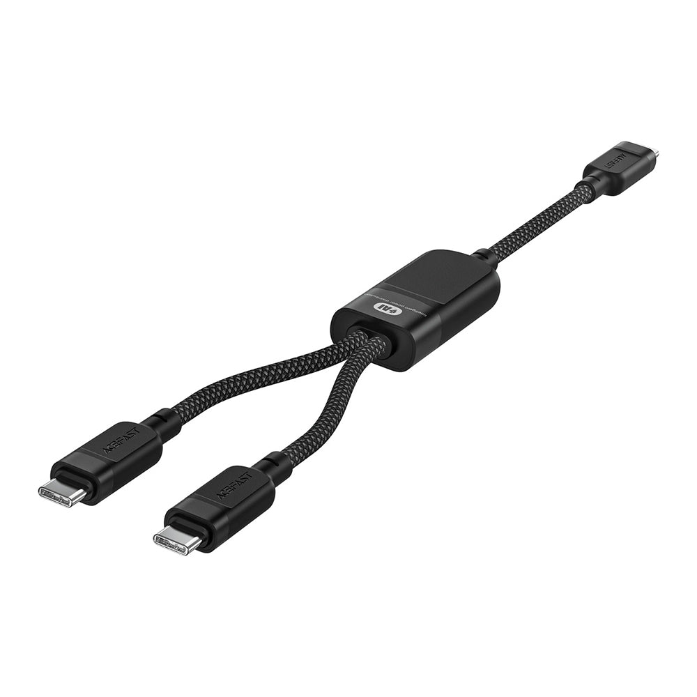 Cablu Date si Incarcare USB-C - 2 x USB-C Acefast C5-11, 100W, 1.2m, Negru