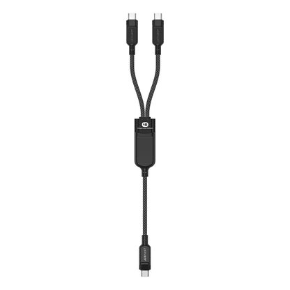 Cablu Date si Incarcare USB-C - 2 x USB-C Acefast C5-11, 100W, 1.2m, Negru