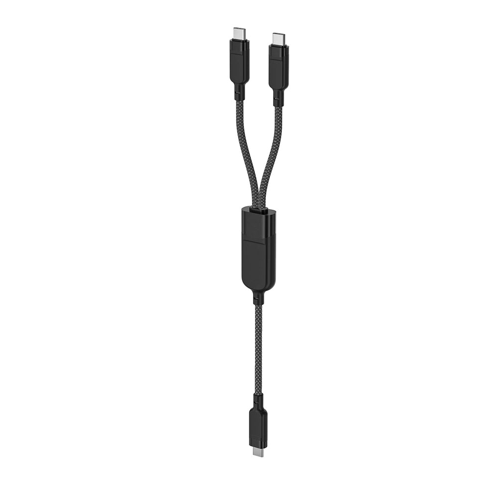 Cablu Date si Incarcare USB-C - 2 x USB-C Acefast C5-11, 100W, 1.2m, Negru
