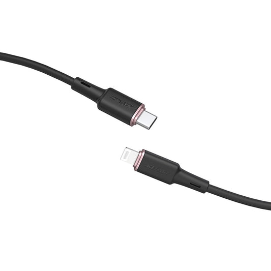 Cablu Date si Incarcare USB-C - Lightning Acefast C2-01, 30W, 1.2m, Negru