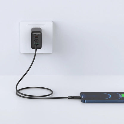 Cablu Date si Incarcare USB-C - Lightning Acefast C3-01, 30W, 1.2m, Negru