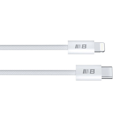 Cablu Date si Incarcare USB-C - Lightning Blueo, 20W, 1.2m, Alb