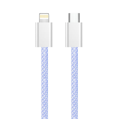 Cablu Date si Incarcare USB-C - Lightning ColorWay CW-CBPDCL061, 27W, 1m, Mov