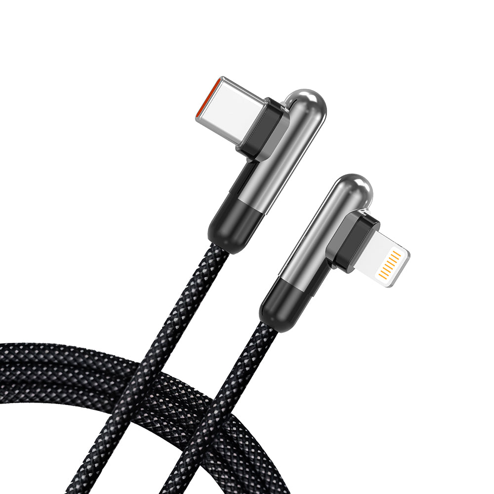 Cablu Date si Incarcare USB-C - Lightning Lito LD13CL, 30W, 1m, Negru