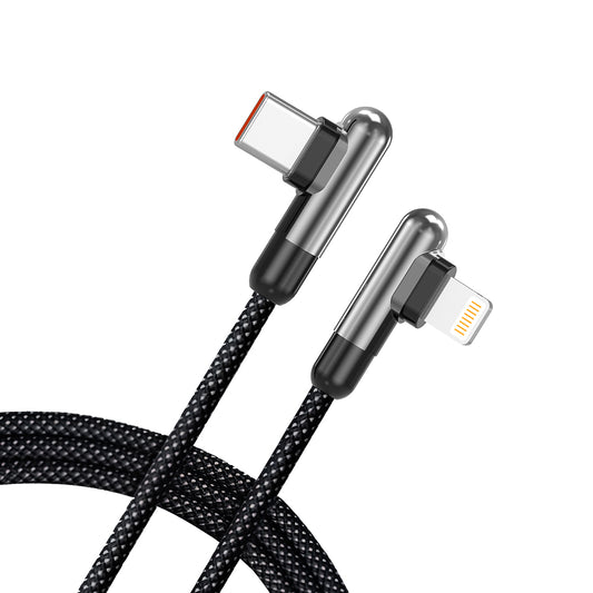 Cablu Date si Incarcare USB-C - Lightning Lito LD13CL, 30W, 1m, Negru