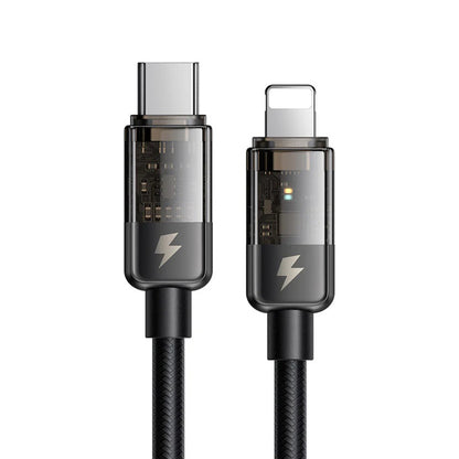 Cablu Date si Incarcare USB-C - Lightning McDodo CA-3160 Auto Power Off, 36W, 1.2m, Negru