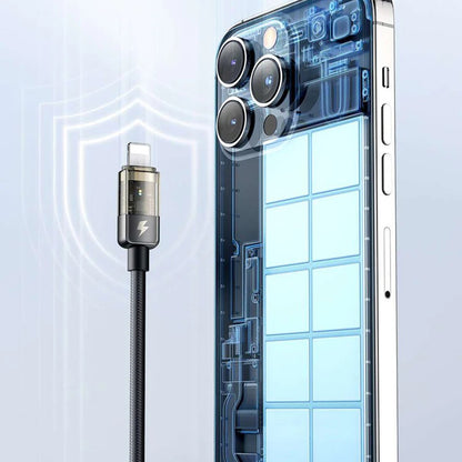 Cablu Date si Incarcare USB-C - Lightning McDodo CA-3160 Auto Power Off, 36W, 1.2m, Negru