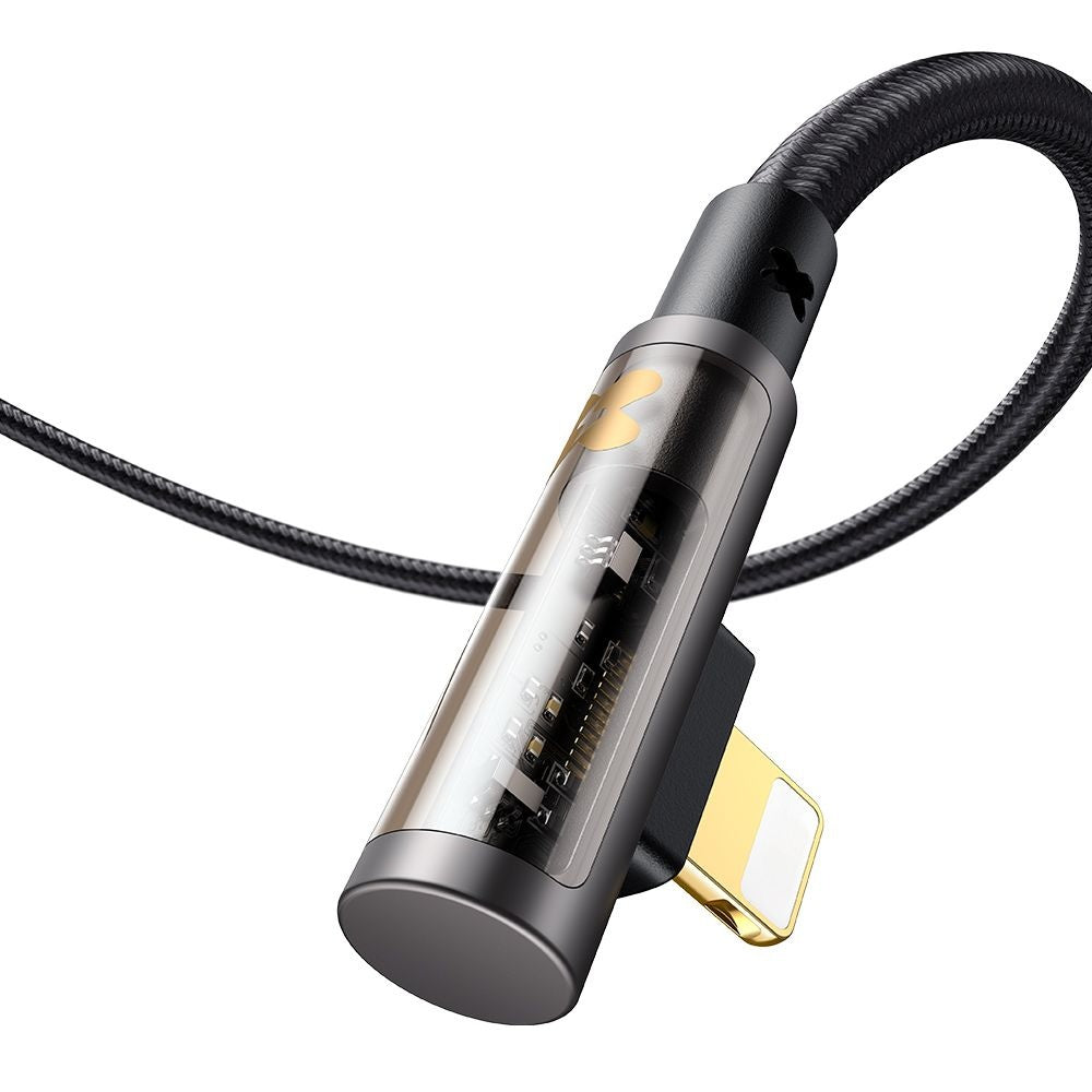 Cablu Date si Incarcare USB-C - Lightning McDodo CA-3390 Angled, 36W, 1.2m, Negru