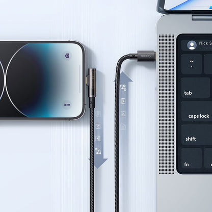 Cablu Date si Incarcare USB-C - Lightning McDodo CA-3390 Angled, 36W, 1.2m, Negru