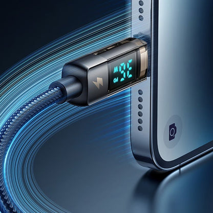 Cablu Date si Incarcare USB-C - Lightning McDodo CA-3600 Display Auto Power Off, 36W, 1.2m, Negru