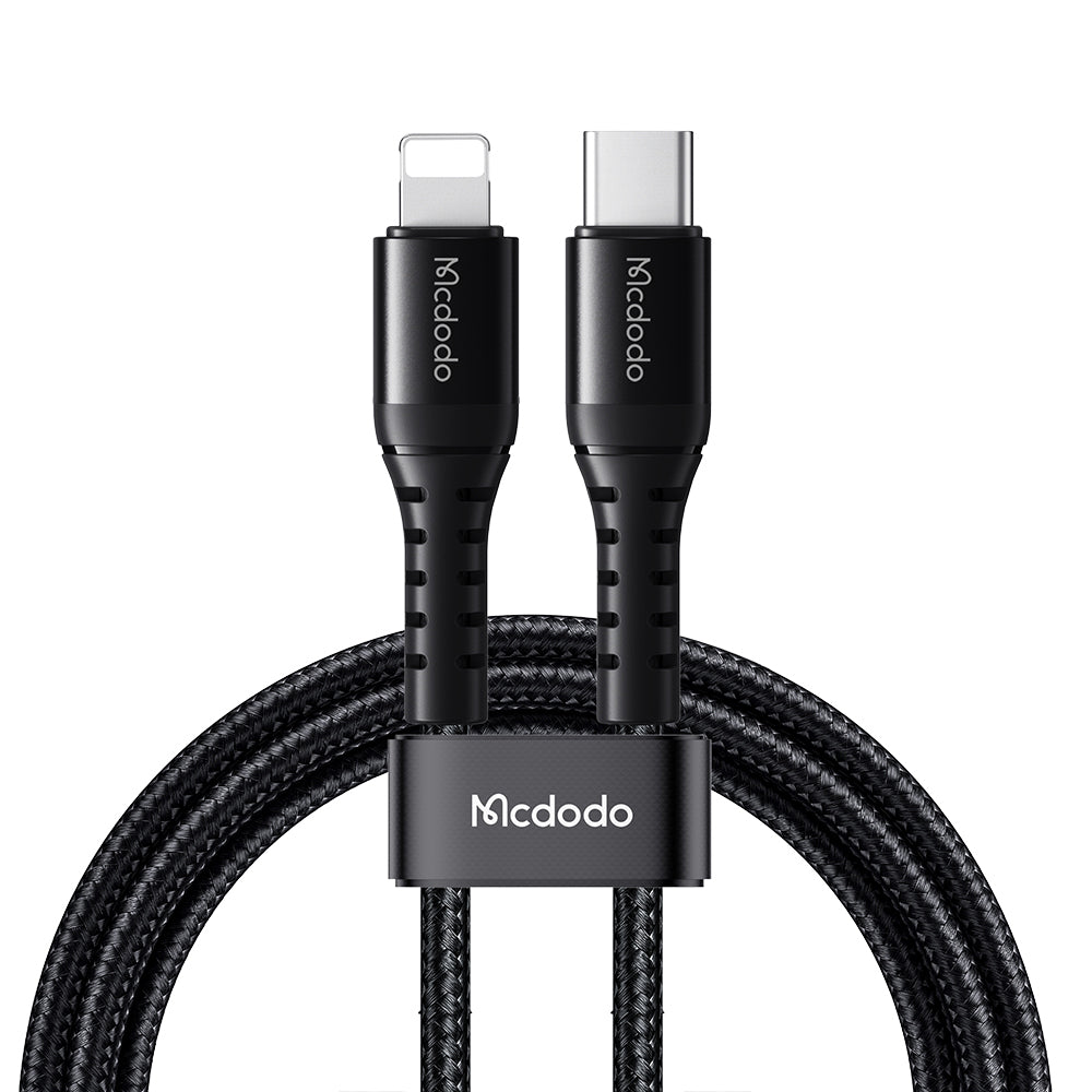 Cablu Date si Incarcare USB-C - Lightning McDodo CA-5631, 36W, 1m, Negru