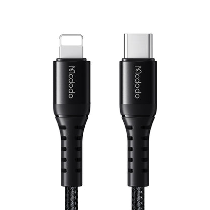 Cablu Date si Incarcare USB-C - Lightning McDodo CA-5631, 36W, 1m, Negru