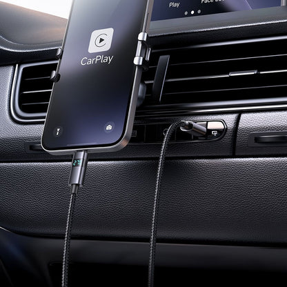 Cablu Date si Incarcare USB-C - Lightning McDodo CA-6570 Display, 36W, 1.2m, Negru