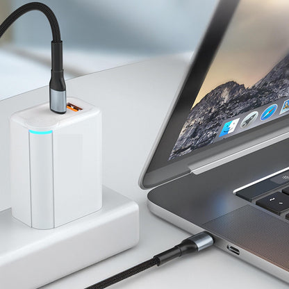 Cablu Date si Incarcare USB-C - USB-C 3MK Hyper N, 100W, 3m, Negru