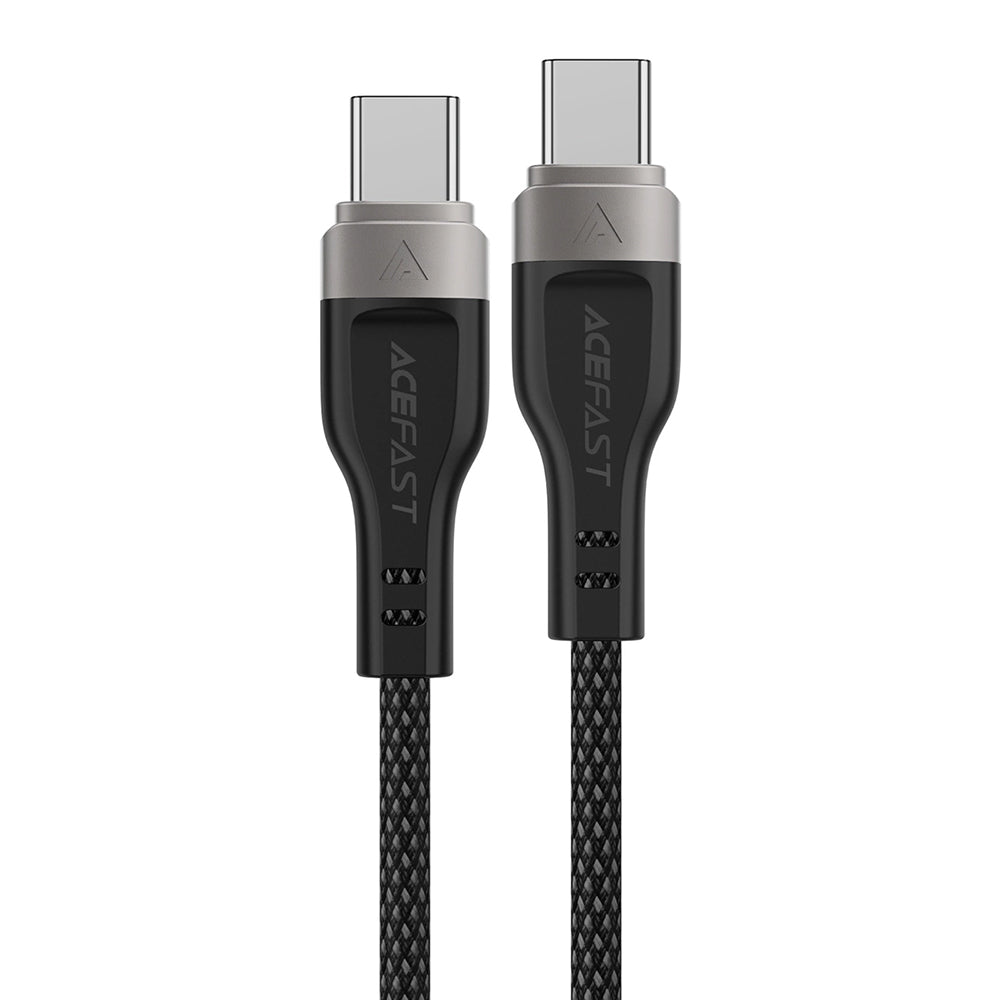Cablu Date si Incarcare USB-C - USB-C Acefast C11-03, 60W, 1.2m, Negru