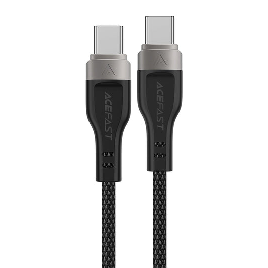 Cablu Date si Incarcare USB-C - USB-C Acefast C11-03, 60W, 1.2m, Negru