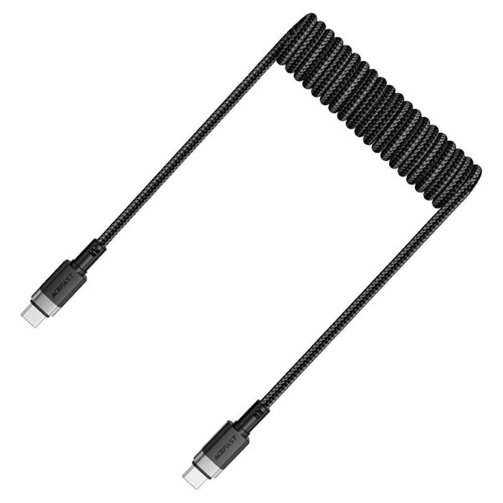 Cablu Date si Incarcare USB-C - USB-C Acefast C14-03, 60W, 1.2m, Negru