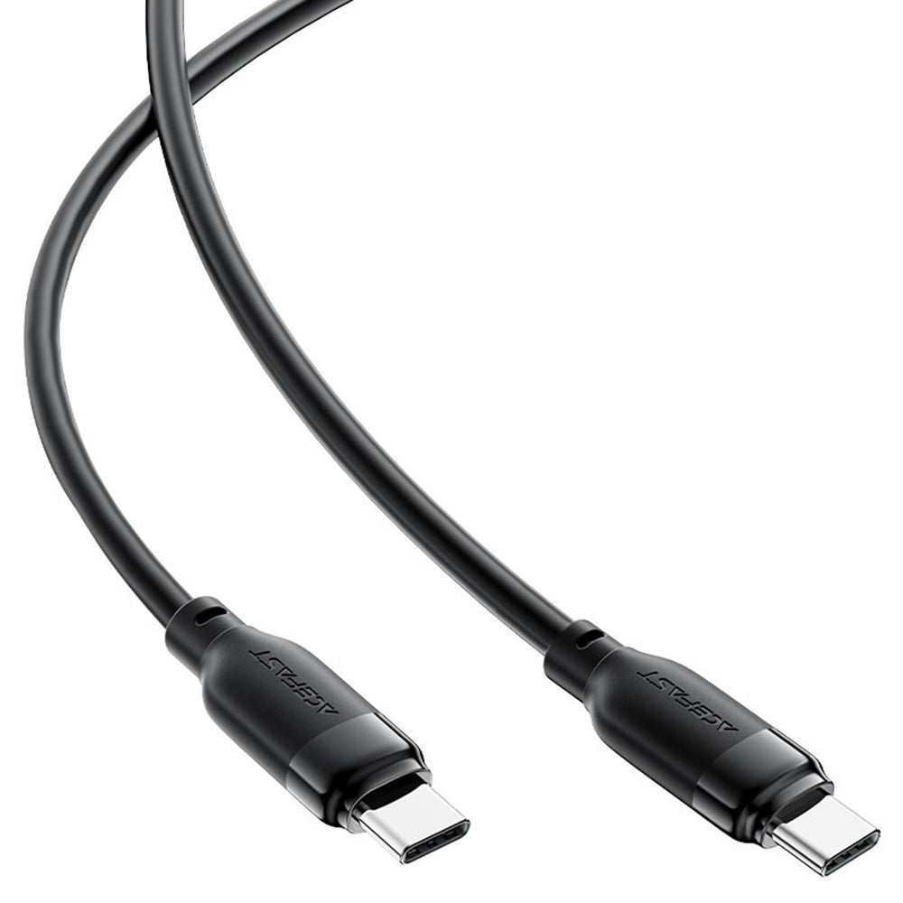 Cablu Date si Incarcare USB-C - USB-C Acefast C16-03, 60W, 1.2m, Negru