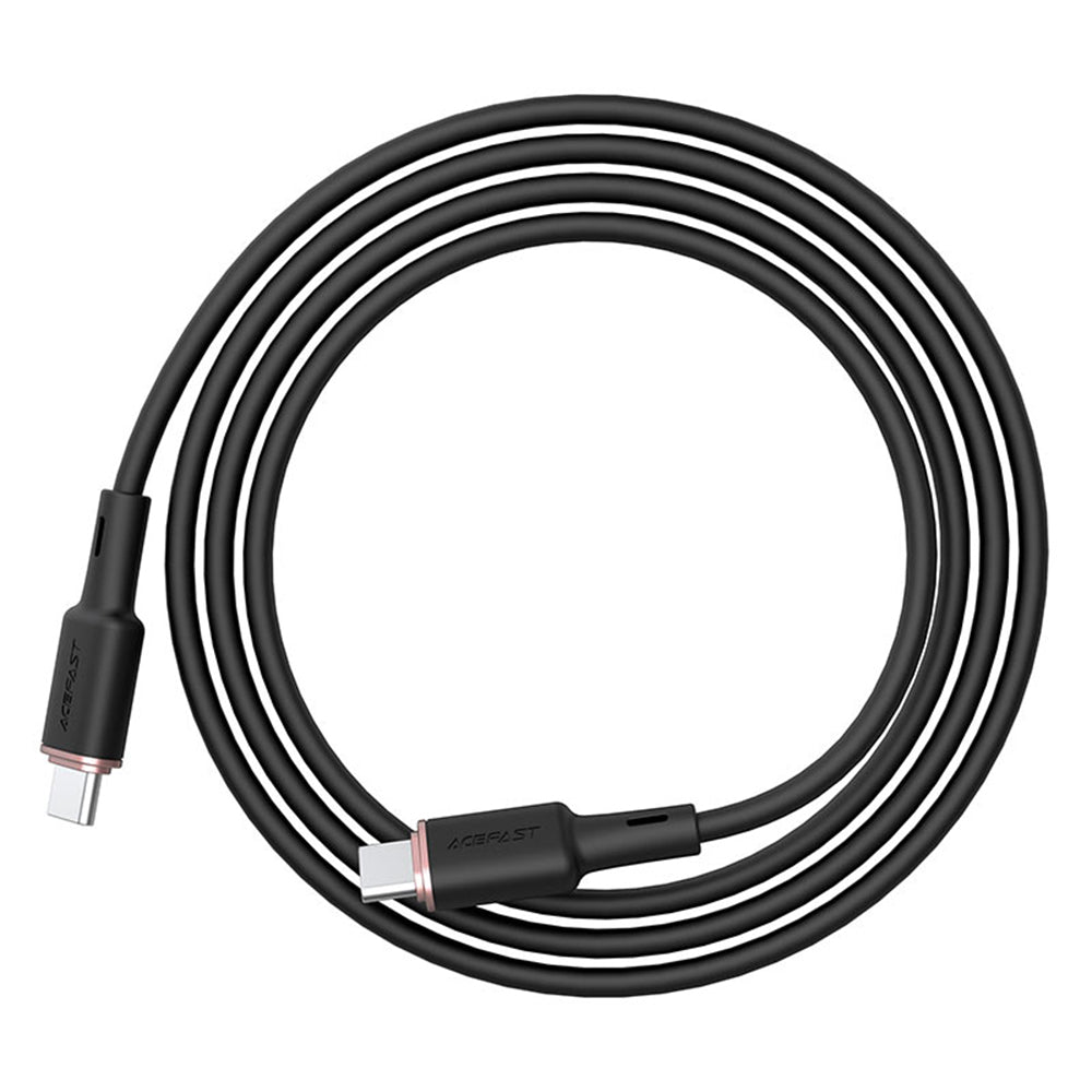 Cablu Date si Incarcare USB-C - USB-C Acefast C2-03, 60W, 1.2m, Negru