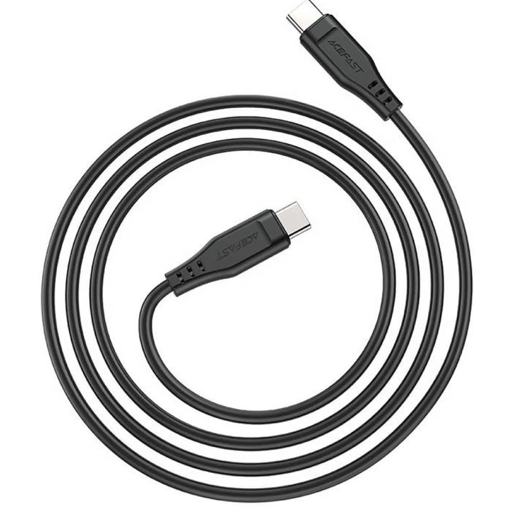 Cablu Date si Incarcare USB-C - USB-C Acefast C3-03, 60W, 1.2m, Negru
