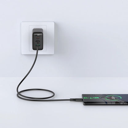 Cablu Date si Incarcare USB-C - USB-C Acefast C3-03, 60W, 1.2m, Negru