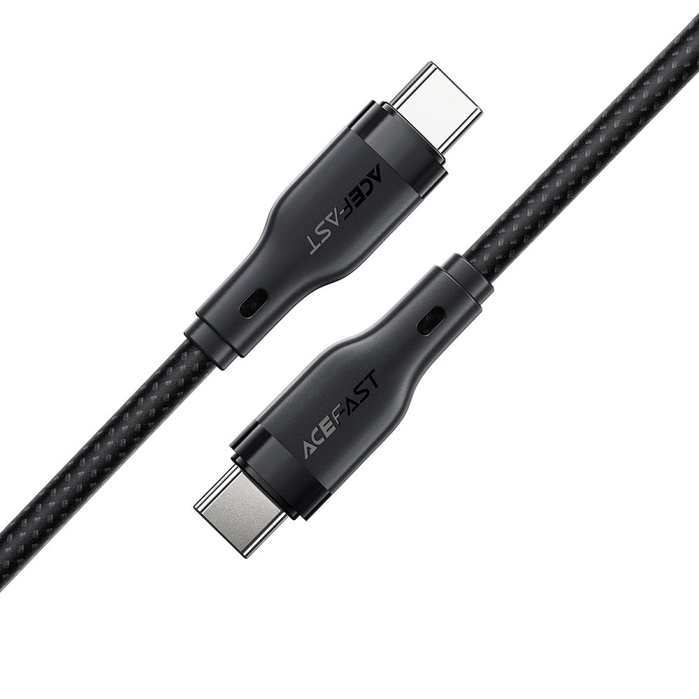 Cablu Date si Incarcare USB-C - USB-C Acefast C8-03, 60W, 1.2m, Negru