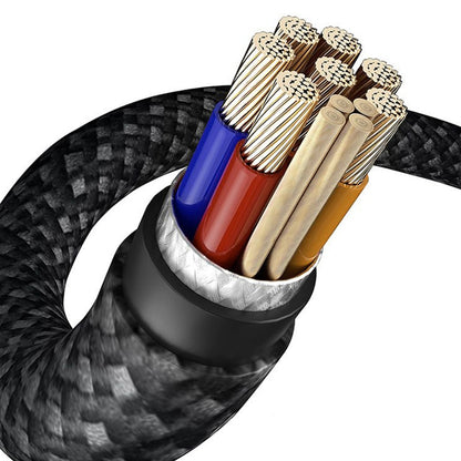 Cablu Date si Incarcare USB-C - USB-C Lito LD01, 60W, 1.2m, Negru