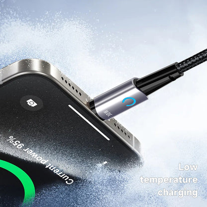 Cablu Date si Incarcare USB-C - USB-C Lito LD10CC, 60W, 1m, Negru