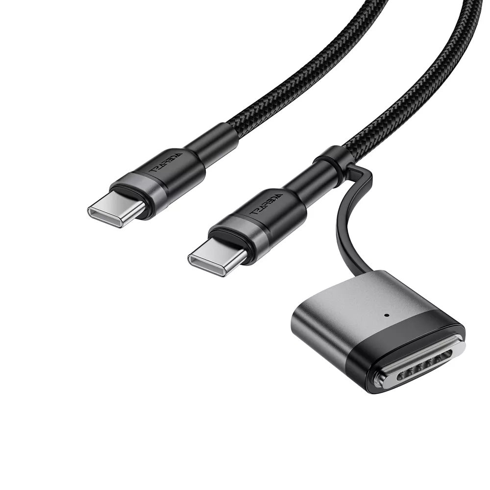 Cablu Incarcare Acefast, USB-C - USB-C / MagSafe 3, 240W, 1.2m, Negru