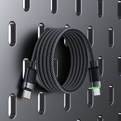 Cablu Date si Incarcare USB-C - USB-C McDodo CA-2000 Self Winding, 60W, 1.2m, Negru