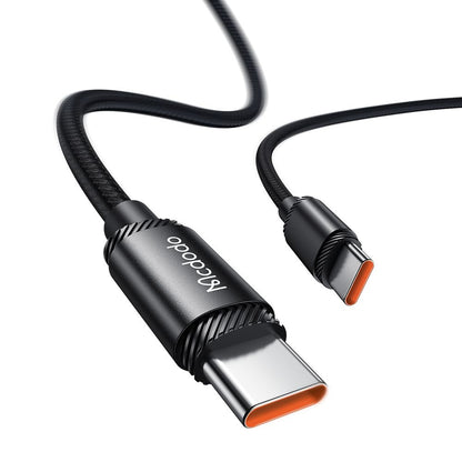 Cablu Date si Incarcare USB-C - USB-C McDodo CA-3680, 240W, 1.2m, Negru