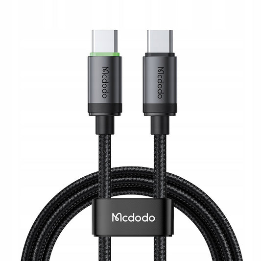 Cablu Date si Incarcare USB-C - USB-C McDodo CA-4410, 60W, 1m, Negru
