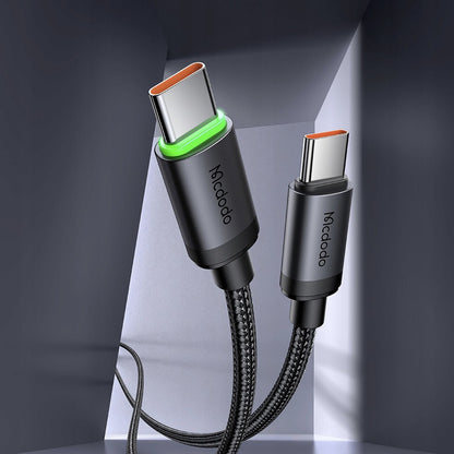 Cablu Date si Incarcare USB-C - USB-C McDodo CA-4410, 60W, 1m, Negru