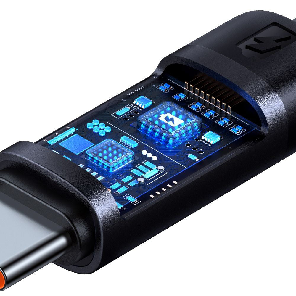 Cablu Date si Incarcare USB-C - USB-C McDodo CA-5780 Bat Display, 60W, 1.2m, Negru